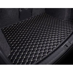 Kofferbakbeschermer Pad Voor Bmw X6 F16 2015 2016 2017 2018 2019 Kofferbak Mat Cargo Liner Tapijt Cover (Color : Black and Beige)