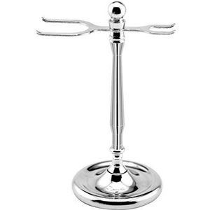 YKMYXZ, Scheermeshouder Praktische scheerborstelstandaard for heren, organizer legering scheermesopslag baard schone scheerkwasthouder, mannelijk thuisgebruik gereedschapsstandaard geschenken