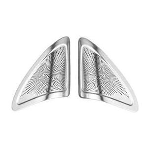 Autodeur Luidsprekers Stereo Versieren Cover Speaker Trim Cover Staal Voor EEN CLA GLA Klasse W176 X156 C117 Beschermende strips(GLA Class A-pillar6)