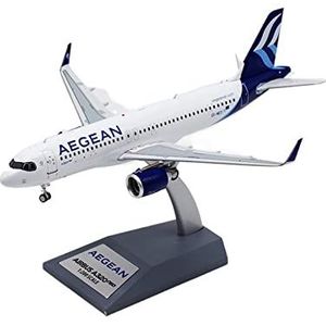 Voorgebouwd Modelvliegtuig 1 200 Fit Voor A320 NEO SX-NEO AEGEAN Luchtvaart Vliegtuigen A320 Vliegtuigen Model Metalen Collectible Display Vliegmodel Bouwpakket