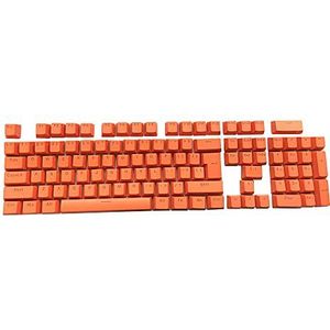 Feicuan Universele 104 Keyset Keycap ABS Kleurrijke Backlit Vervanging Key Cap Cover voor Mechanisch Toetsenbord (alleen verkopen Keycaps) - Oranje