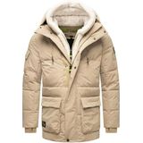 STONE HARBOUR Tussenjas  beige / zwart