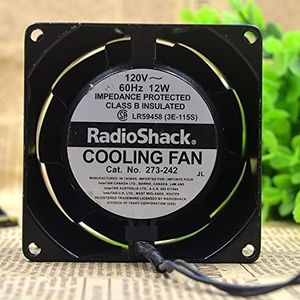 3E-115S 120V 60Hz 12W 8038 8cm all metal silent cooling fan