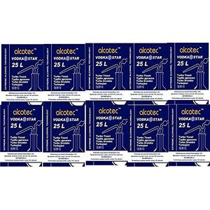 Alcotec Turbo Gist Vodka Star 66g x 10 Stuks – Actieve Hoogalcoholische Gist, Snelle Fermentatie