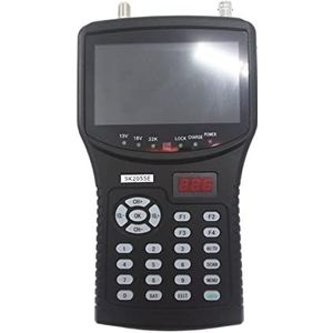 Satellietzoeker, digitale satellietsignaalzoeker, Sat Finder Hd Test Cctv Camera Lcd Backlight Knop 4.3 Inch DVB-S/S2 Signaal Test Met Av Usb SK2055E Mpeg4 voor het aanpassen van satelliet-tv-dis