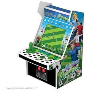 MyArcade - Kubbick All Star Arena - Micro Player - 2,75 inch Kleurenscherm - 7 Gelicenseerde Jaleco Titels