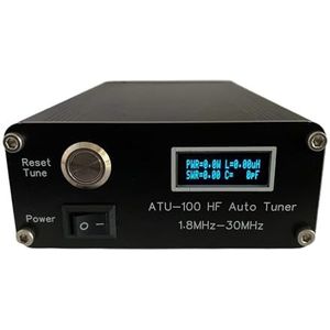 1,8-50 MHz automatische antennetuner van N7DDC + 0,91 OLED V3.2-versie voor professionals en doe-het-zelvers