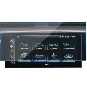 Displaybeschermfolie Voor RS7 2021 2022 2023 2024 Auto Dashboard Gehard Glas Beschermfolie Navigatie Schermbeschermer(Navigation Film)
