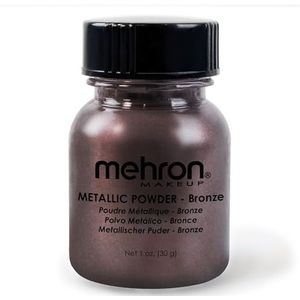 Mehron Make-up Metallic Powder - Bronze