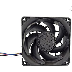 48V 80mm 8cm krachtige hogesnelheids CFM axiale serverkoelventilator voor Delta THD0848ME DC48V 1.6A 8038 80X80X38mm koeler
