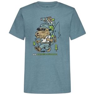 UA Dog Hiker TEE, Hondenwandelaar Blauw, YL