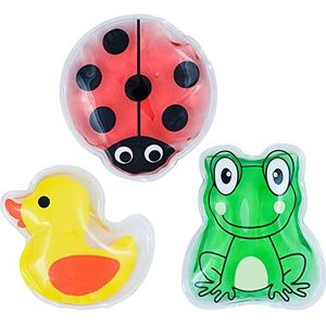 Safety First Aid Group HypaGel Dieren Kids Gel Herbruikbare Ice Packs (warm of koud) - Pack van 3 voor hobbels kneuzingen spierpijn