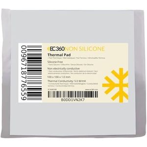 EC360® NON SILICONE 5 W/mK Thermal Pad (100 x 100 x 1.0 mm)