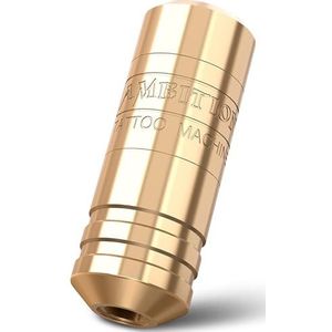 Ambition Torped Rotary Tattoo Machine Korte pen met borstelloze motor Professionele cartridges Tattoo Gun met RCA-snoer voor tattoo-artiesten