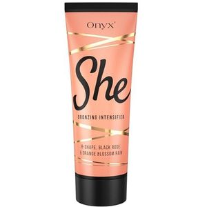 Onyx Bronzing Intensifier Tanning Lotion She - Instant Tan Maximizer voor vrouwen