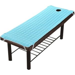 PA-DABAOO Spa-Massagetafelkussen, Comfortabele Massagebedkussens Met Gezichtsademgat, Schoonheidsmassagebedkussen, Beschermende Massageaccessoires, Vierkante Kop,180 * 60cm