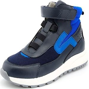 Orthopedische schoenen voor kinderen en jongens, gymschoenen met ondersteuning voor boog en enkels voor platte voeten van meisjes en jongens en voor varus-voet, Blauw, 31 EU