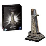 Revell 3D Puzzle 00315 Iron Man Stark Tower, de Marvel World als 3D puzzel ontdekken, knutselplezier voor een hele familie, gekleurd