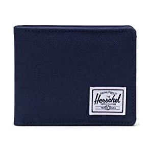 Herschel Charlie Leather Wallet Uniseks, Pauw, Eén maat, portemonnee