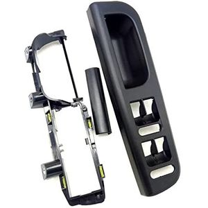 Auto binnendeurgrepen Voor B5 voor 1998-2005 Voor Achter Links Rechts Deur Zwart Pull Handgreep(3pcs.)