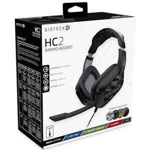 Gioteck HC2 - Gaming Headset 3.5 mm, met 40 mm Driver Surround Sound met Microfoon, Volume en Microfoon Control, Koptelefoon voor PC Xbox One PS4 Nintendo Switch, Verschillende kleuren