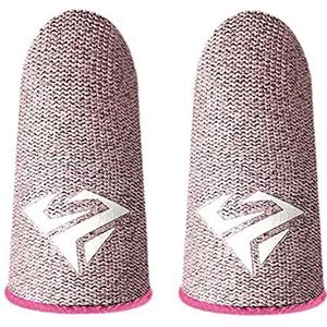1 paar gaming vingerhulp, ademende vingertoppen, zweetbestendige sliphoes, duimhandschoenen, P5y3, voor mobiele telefoon, spelletjes, vingerafdruk