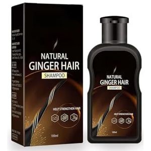 Haarverzorgingsshampoo: Milde Reiniging, Anti-haaruitval, Versterkend For Dikker Donker Haar(2PCS)