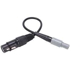 Luchtvaart Headset Adapter, Hoge Dichtheid Spons Afgeschermde Draad Oortelefoon Accessoires Verhoogde Flexibiliteit voor Vliegtuigen Oortelefoon Transfer