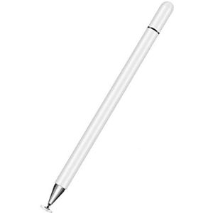 Universele stylus pennen voor touchscreens compatibel met Apple iPad 6e/7e/8e/Mini 5e/Pro 11&12.9""/Air 3e tablet PC stylus potlood touchscreen mobiele telefoon S pen accessoires (wit)