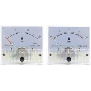 85C1 DC analoog paneel voltmeter ampèremeter ampèremeter ampèremeter meter 1A- 500A 1 stuks (15A)