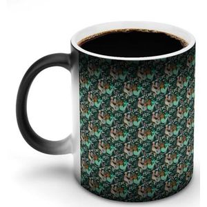 Zeemeermin Pas Magische Warmte veranderende Mok Ceramische Kop Koffie Mokken Warmte