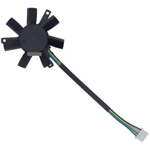 Video VGA-koeler GPU grafische kaart koelventilator FD5015U12D voor Sapphire voor PULSE rx6400 RX 6400 4G LP itx