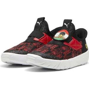 PUMA Scuderia Ferrari Slipkart sneakers voor kinderen 32 Black Rosso Corsa Red