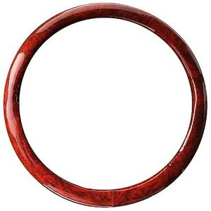 Afdekking Voor Het Stuur Anti-slip Lederen Auto Stuurhoes Auto-interieuraccessoires Voor Hyundai Stuurhoes Auto(Rood)