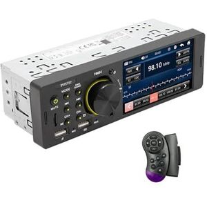 1 Din autoradio met touchscreen, Bluetooth handsfree, TF USB AUX, stuurwielafstandsbediening, 4, inch MP5-speler hoofdeenheid 7805C