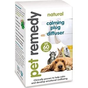 Pet Remedy Natuurlijke 12e en rustgevende diffuser om in te steken, 40 ml
