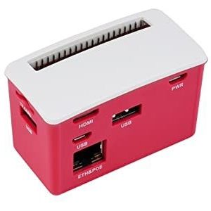 Waveshare PoE Ethernet/USB HUB Box for Raspberry Pi Zero Series 3X USB 2.0 Ports 802.3af-Compliant Compatible with Zero Series Boards