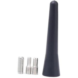 Audio- & videoantennes voor auto Sterke autoradio dakantenne, universeel, zwart, lengte 6,5 cm, met schroeven, verbeterd signaal, gereedschap, accessoires Auto-antenne(A 1set)