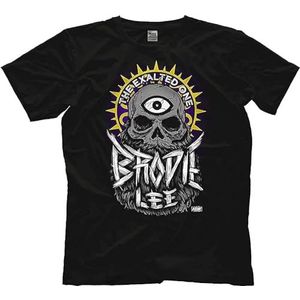 Brodie Lee Shirt Bearded Skull All Elite Wrestling Brodie Lee T-Shirt overhemden(Small)