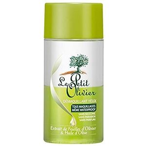 Le Petit Olivier Oogmake-up remover, olijfbladerextract & olijfolie, 125 ml, 3 stuks