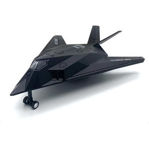 Vliegtuigmodel Vliegtuig Speelgoedvliegtuigmodel Voor F 117 F-117 Stealth Vechter Nighthawk Vechter Diecast Metaal Model Trek Kids Collectie Militaire Model Speelgoed