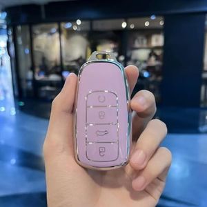 TPU Cover Shell, Afstandsbediening Autosleutelzakje, Autosleutel Case, voor Chery Tigo 7 8 Pro Max Omoda C5 Tigo 7 8 Plus Arrizo 5 Plus