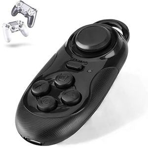 Draadloze bluetooth-afstandsbediening voor gamepad, selfie-camera-trigger, draadloze muis, 3D-VR-bril, afstandsbediening voor Android, pc, tv-box (zwart)