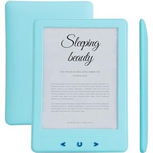 Silvergear eReader 6 inch - E-Reader met Backlight - Ebook Reader - 17H Schermtijd - 4GB - Blauw