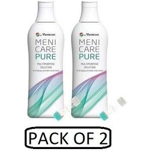 Menicare Pure Multipurpose Solution 250ml Pack van 2