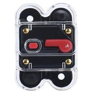 Audio-zekeringhouder voor auto, DC12V, 24V, zelfherstel met automatische schakelaar, voor accu voor vrachtwagen type A2 (200 A)