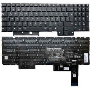 RGB-toetsenbord met achtergrondverlichting per toets voor Lenovo voor Legion voor Pro 7 16IRX8 82WR, ​​16IRX8H 82WQ 16ARX8H 82WS 16'' gaminglaptop (VS, Engels, CS, ND)(TUR RGB AI Ver.)