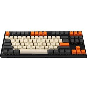 YMDK Koolstof 60 87 104 Lege Keycaps Dikke PBT OEM Profiel Keycap voor MX Mechanisch Toetsenbord (alleen Keycap)