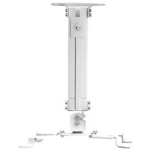 Projectorbeugel Projectorhanger Telescopische plank Plafondmontage Projectorophangbeugel for plafondhangers voor thuis- en kantoorprojectoren(White)