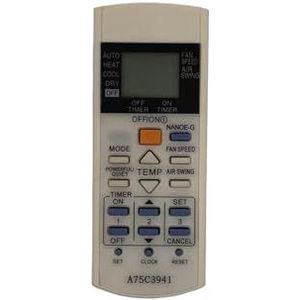 1 stuks Airconditioner afstandsbediening A75c3941 geschikt for airconditioner